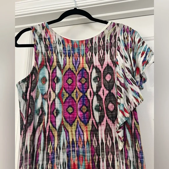 Brand new Boho dress! Perfect for vacation, party, summer outting size L - Picture 4 of 11